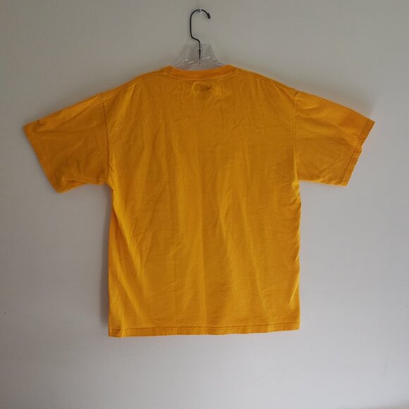 NFL Team Apparel Pittsburgh Steelers Short Sleeve TShirt Logo Graphic Gold Large - Picture 2 of 5